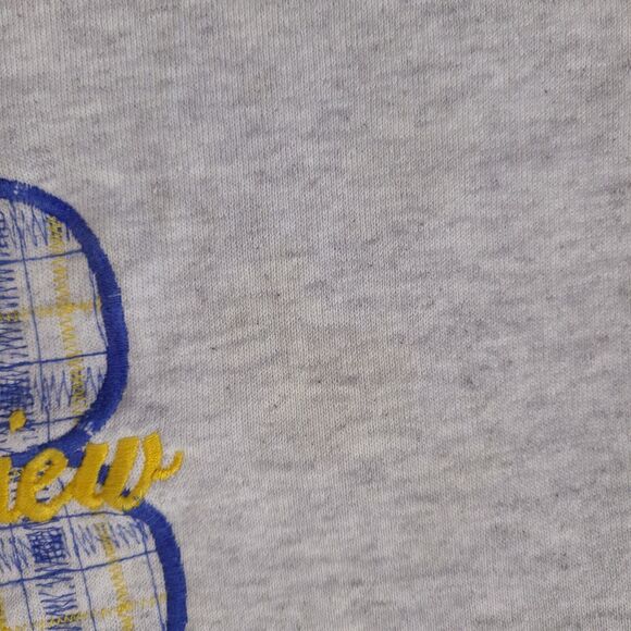 Vintage Crestview Bulldogs Sweatshirt Womens‎ XL Gray Lee Made In USA - Picture 9 of 16